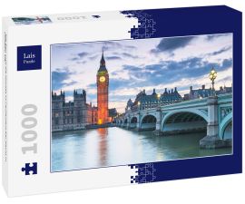 Lais Puzzle - Big Ben und die Houses of Parliament bei Nacht in London, UK - 1.000 Teile