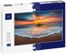 Lais Puzzle - Schöner Sonnenaufgang über dem Meer - 200 Teile