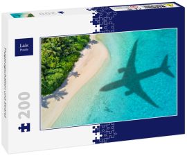 Lais Puzzle - Flugzeugschatten und Strand - 200 Teile