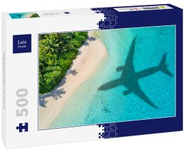 Lais Puzzle - Flugzeugschatten und Strand - 500 Teile