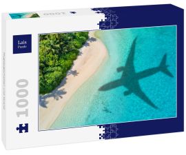 Lais Puzzle - Flugzeugschatten und Strand - 1.000 Teile