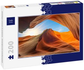 Lais Puzzle - antelope canyon in arizona - hintergrund reisekonzept - 200 Teile