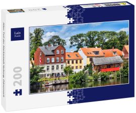 Lais Puzzle - Alter Teil der Marktstadt Nyborg, Dänemark - 200 Teile