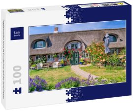 Lais Puzzle - Traditionelles Haus in Sonderhoe auf der Insel Fanoe - 100 Teile