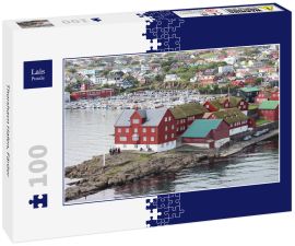 Lais Puzzle - Thorshavn Hafen, Färöer - 100 Teile