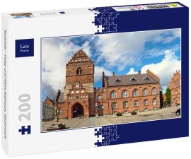 Lais Puzzle - Roskilde - Platz und Altes Rathaus, Dänemark - 200 Teile