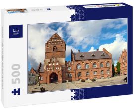 Lais Puzzle - Roskilde - Platz und Altes Rathaus, Dänemark - 500 Teile
