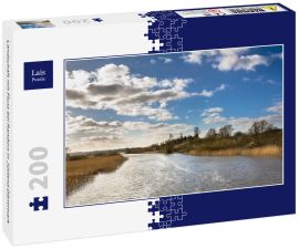 Lais Puzzle - Landschaft mit Fluss bei Randers in Jütland Dänemark - 200 Teile