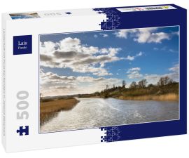 Lais Puzzle - Landschaft mit Fluss bei Randers in Jütland Dänemark - 500 Teile