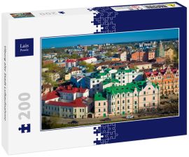 Lais Puzzle - Viborg alte Stadt Luftaufnahme - 200 Teile
