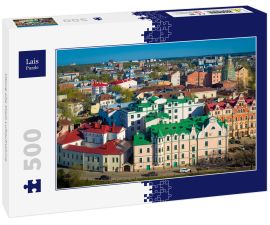 Lais Puzzle - Viborg alte Stadt Luftaufnahme - 500 Teile