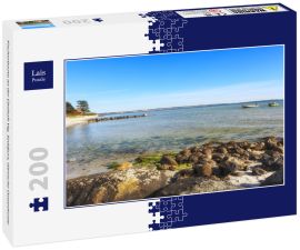 Lais Puzzle - Fischerboote an der Ebeltoft Vig, Syddjurs, dänische Ostseeküste - 200 Teile