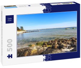 Lais Puzzle - Fischerboote an der Ebeltoft Vig, Syddjurs, dänische Ostseeküste - 500 Teile