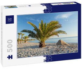 Lais Puzzle - Palmenstrand an der dänischen Küste in Frederikshavn - 500 Teile