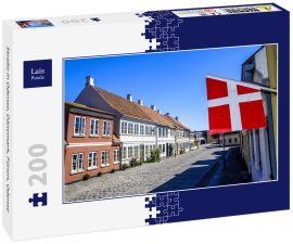 Lais Puzzle - Straße in Odense, Dänemark, Fünen, Odense - 200 Teile