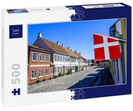Lais Puzzle - Straße in Odense, Dänemark, Fünen, Odense - 500 Teile