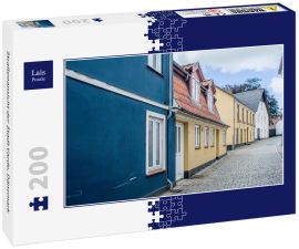 Lais Puzzle - Straßenansicht der Stadt Varde, Dänemark - 200 Teile