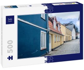 Lais Puzzle - Straßenansicht der Stadt Varde, Dänemark - 500 Teile