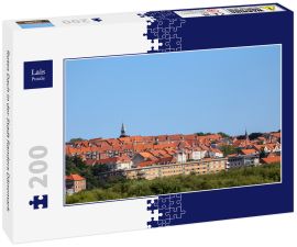Lais Puzzle - Rotes Dach in der Stadt Randers Dänemark - 200 Teile