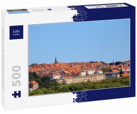 Lais Puzzle - Rotes Dach in der Stadt Randers Dänemark - 500 Teile