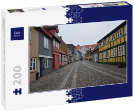 Lais Puzzle - Maisons Typiques Horsens Danemark - Traditionelle Häuser in Horsens Dänemark - 200 Teile