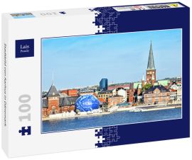 Lais Puzzle - Stadtbild von Aarhus in Dänemark - 100 Teile