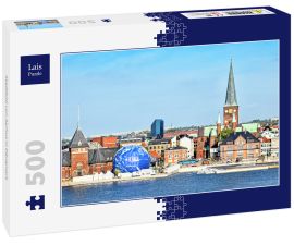 Lais Puzzle - Stadtbild von Aarhus in Dänemark - 500 Teile