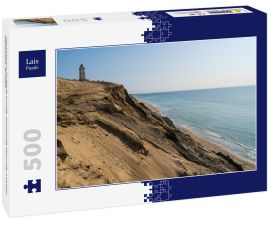 Lais Puzzle - Leuchtturm Rubjerg Knude, Gemeinde Hjorring, Lokken, Dänemark, Europa - 500 Teile