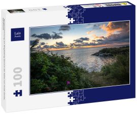 Lais Puzzle - Morgenstimmung am Ringkøbing Fjord in der Nähe von Hvide Sande, Dänemark - 100 Teile