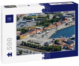 Lais Puzzle - Überblick über den alten Køge Habour in Dänemark - 500 Teile