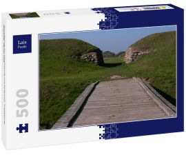 Lais Puzzle - Durchgang zur Hauptburg mit Ringwall, Trelleborg, Slagelse, Dänemark - 500 Teile