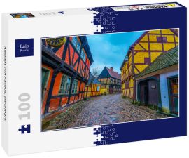 Lais Puzzle - Altstadt von Aarhus, Dänemark - 100 Teile