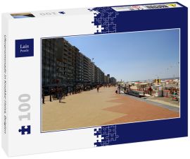 Lais Puzzle - Uferpromenade in Knokke-Heist, Belgien - 100 Teile