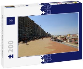 Lais Puzzle - Uferpromenade in Knokke-Heist, Belgien - 200 Teile