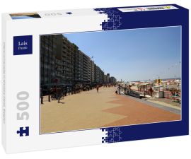 Lais Puzzle - Uferpromenade in Knokke-Heist, Belgien - 500 Teile