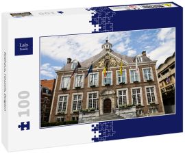 Lais Puzzle - Rathaus, Hasselt, Belgien - 100 Teile