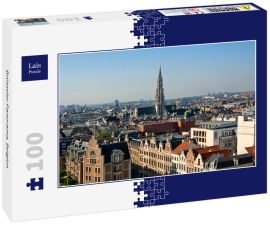 Lais Puzzle - Brüsseler Panorama, Belgien - 100 Teile