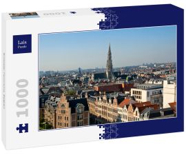 Lais Puzzle - Brüsseler Panorama, Belgien - 1.000 Teile