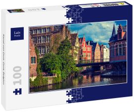 Lais Puzzle - Kanal von Gent. Gent, Belgien - 100 Teile