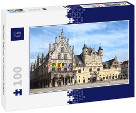Lais Puzzle - Stadhuis, Rathaus von Mechelen, Belgien - 100 Teile