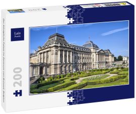 Lais Puzzle - Der Königliche Palast im Zentrum von Brüssel, Belgien - 200 Teile