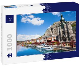 Lais Puzzle - Das schöne Collegiale Notre Dame in Dinant, Belgien - 1.000 Teile