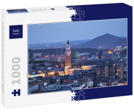 Lais Puzzle - Luftaufnahme des Zentrums von Charleroi, Belgien - 1.000 Teile
