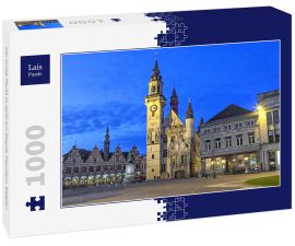 Lais Puzzle - Der Grote Markt in Aalst am Abend, Flandern, Belgien - 1.000 Teile