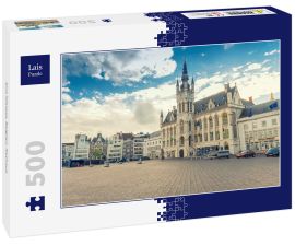Lais Puzzle - Sint Niklaas, Belgien: Rathaus  - 500 Teile