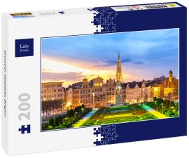 Lais Puzzle - Brüsseler Stadtbild, Belgien - 200 Teile