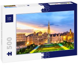 Lais Puzzle - Brüsseler Stadtbild, Belgien - 500 Teile