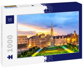 Lais Puzzle - Brüsseler Stadtbild, Belgien - 1.000 Teile