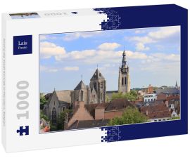 Lais Puzzle - Kirche die Stadt Kortrijk in Flandern, Belgien - 1.000 Teile