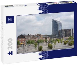Lais Puzzle - Lüttich Busbahnhof, Belgien - 200 Teile